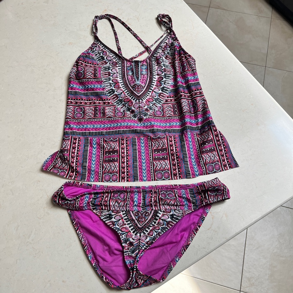 Gentle used tankini size 6  no tags